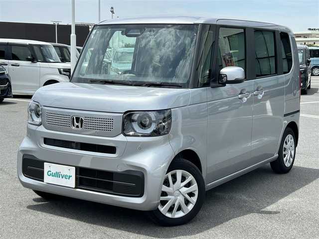 ホンダ Ｎ ＢＯＸ 奈良県 2024(令6)年 0.3万km ルナシルバーM 純正ナビ　/フルセグＴＶ　/BT/CD/DVD/SD/USB/iPod/両側パワースライドドア　/ビルトインＥＴＣ　/純正ドライブレコーダー　/前後コーナーセンサー　/ＬＥＤヘッドライト　/オートライト/シートヒーター　/追従型クルーズコントロール　/ホンダセンシング　/ＡＡＣ/ベンチシート/チップアップシート/レーンキープアシスト/盗難防止装置/横滑り防止装置