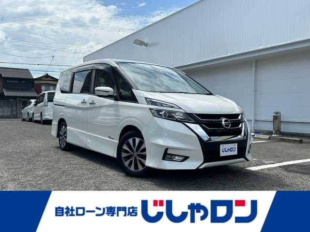 日産 セレナ ハイウェイスター Sハイブリッド 京都府 2016(平28)年 10.8万km ブリリアントホワイトパール (株)IDOMが運営する【じしゃロン伏見店】の自社ローン専用車両になりますこちらは現金またはオートローンご利用時の価格です。自社ローンご希望の方は別途その旨お申付け下さい