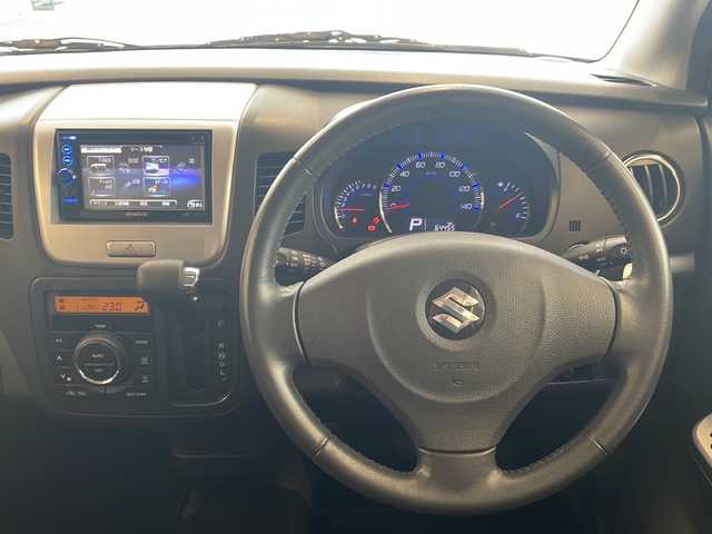 スズキ ワゴンＲ LTD 岐阜県 2011(平23)年 6.5万km ミステリアスバイオレットパール ワンオーナー/ケンウッドナビ /TV/ETC/純正フロアマット/ワイドバイザー/社外14インチアルミホイール/HIDヘッドライト/スマートキー/プッシュスタート/純正エアロ/純正アルミ４本車載
