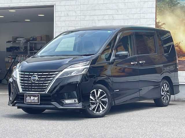日産 セレナ ハイウェイスター 愛知県 2019(令1)年 6.4万km ダイヤモンドブラック プロパイロット /9インチナビ ・フルセグTV /全方位カメラ /ETC /両側電動スライドドア /ブラインドスポットモニター /電動パーキングブレーキ・オートホールド有/LEDヘッドライト/オートライト/プッシュスタート /スマートキー