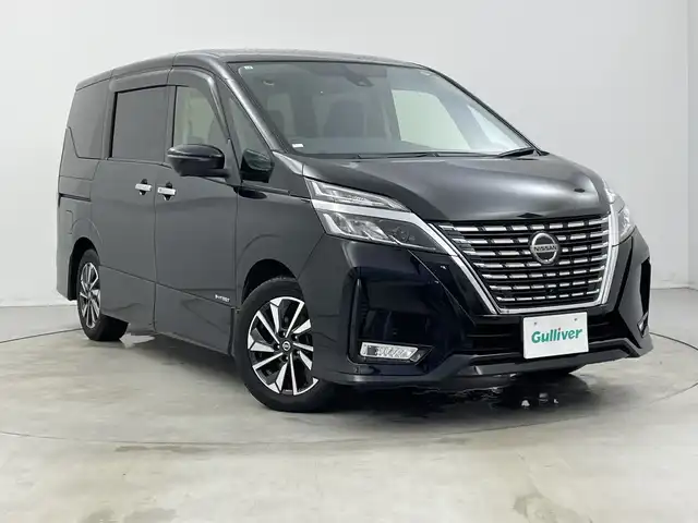 日産 セレナ ハイウェイスター 新潟県 2019(令1)年 6.4万km ダイヤモンドブラック プロパイロット /9インチナビ ・フルセグTV /全方位カメラ /USB入力端子/ETC /両側電動スライドドア /ブラインドスポットモニター /電動パーキングブレーキ・オートホールド有/LEDヘッドライト/オートライト/純正フロアマット/プッシュスタート /スマートキー