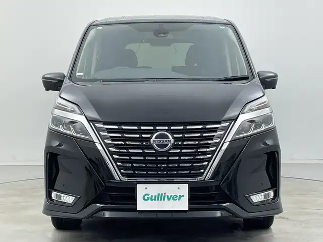日産 セレナ ハイウェイスター 新潟県 2019(令1)年 6.4万km ダイヤモンドブラック プロパイロット /9インチナビ ・フルセグTV /全方位カメラ /USB入力端子/ETC /両側電動スライドドア /ブラインドスポットモニター /電動パーキングブレーキ・オートホールド有/LEDヘッドライト/オートライト/純正フロアマット/プッシュスタート /スマートキー