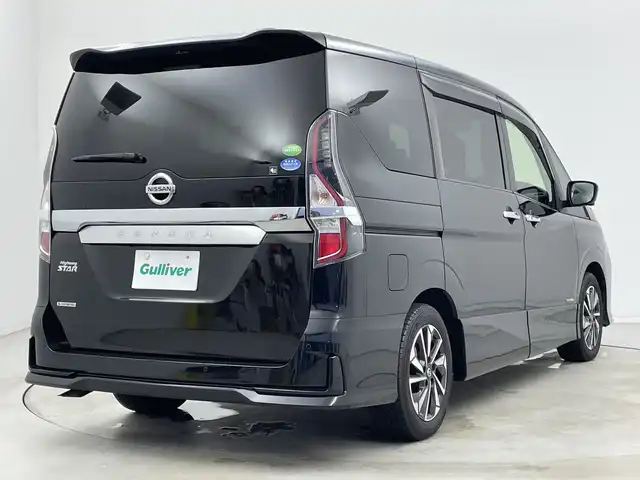 日産 セレナ ハイウェイスター 新潟県 2019(令1)年 6.4万km ダイヤモンドブラック プロパイロット /9インチナビ ・フルセグTV /全方位カメラ /USB入力端子/ETC /両側電動スライドドア /ブラインドスポットモニター /電動パーキングブレーキ・オートホールド有/LEDヘッドライト/オートライト/純正フロアマット/プッシュスタート /スマートキー