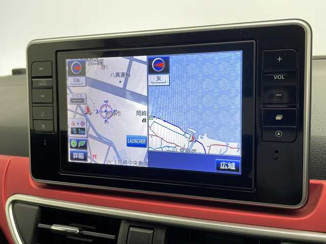 ダイハツ キャスト スポーツ SAⅡ 宮崎県 2016(平28)年 6.5万km ブラックマイカメタリック 純正8インチメモリーナビ/ CD DVD フルセグTV BTオーディオ/HDMI USB/バックカメラ/オートLEDヘッドライト/LEDフォグライト/LEDデイライト/パドルシフト/革巻きステアリング/ステアリングリモコン/ハーフレザー調シート/オートリトラミラー/運転席シートヒーター/衝突軽減ブレーキ/純正16インチアルミ/純正フロアマット/ETC