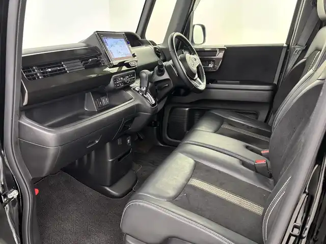 ホンダ Ｎ ＢＯＸ カスタム G L ターボ ホンダセンシング 埼玉県 2020(令2)年 4.1万km クリスタルブラックパール Honda SENSING/ナビ装着用スペシャルパッケージ＋ETC車載器/オートリトラミラー/アレルクリーンプラスシート/プラズマクラスター技術搭載フルオート・エアコンディショナー/リア左側パワースライドドア/リア右側パワースライドドア/前席用i-サイドエアバッグシステム＋サイドカーテンエアバッグシステム(前席/後席対応)/ブラック塗装＋切削 15インチアルミホイール/プライムスムース＆トリコットコンビシート/運転席＆助手席シートヒーター/LEDヘッドライト/LEDフォグ/パドルシフト