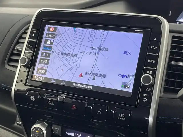 日産 セレナ e-パワー オーテック セーフティPKG 埼玉県 2019(令1)年 0.9万km ブリリアントホワイトパール 純正9インチSDナビ/ CD DVD フルセグTV Bluetooth/フリップダウンモニター/アラウンドビューモニター/プロパイロット/レーンキープアシスト/パーキングアシスト/デジタルインナーミラー/両側パワースライドドア/シートヒーター/ステアリングヒーター/ドライブレコーダー/LEDオートライト/スマートキー/ETC