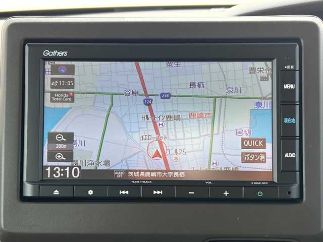 ホンダ Ｎ ＢＯＸ L 茨城県 2022(令4)年 4.9万km ブリティッシュグリーンP 純正ＳＤナビ【VXM-225Ci】/（CD・BT・ラジオ再生)/USB入力端子/ＥＴＣ/バックカメラ/クルーズコントロール/プッシュスタート/スペアキー/ＬＥＤヘッドライト/片側パワースライドドア/衝突被害軽減システム/パーキングアシスト/コーナーセンサー（バック）/レーンキープアシスト/取扱説明書