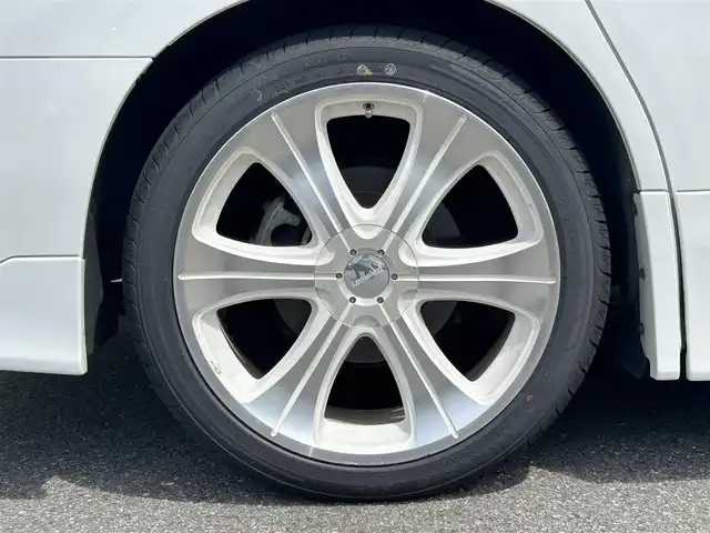 トヨタ アルファードハイブリット SR Cパッケージ 山形県 2019(令1)年 8.2万km ホワイトパールクリスタルシャイン 4WD/純正9インチナビ/ＪＢＬサウンド/純正フリップダウンモニター/全周囲カメラ/ＴＲＤフルエアロ/TRDマフラー/TEIN車高調/トヨタセーフティセンス/レーダークルーズコントロール/デジタルインナーミラー/純正ドライブレコーダー/ビルトインＥＴＣ/黒革シート/シートヒーター&ハンドルヒーター/禁煙車
