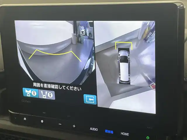 ホンダ ステップワゴン スパーダ eHEV 愛知県 2022(令4)年 3.4万km ミッドナイトブルービームM 純正９型ＤＡ　全方位カメラ　ＢＳＭ　追従クルコン　黒ハーフレザー　両側パワスラ　パドルシフト　フルセグ　ＤＶＤ　シートヒーター　衝突軽減　ETC　コーナーセンサー　LED　オートハイビーム　禁煙車　車線逸脱　スマートキー　プッシュスタート