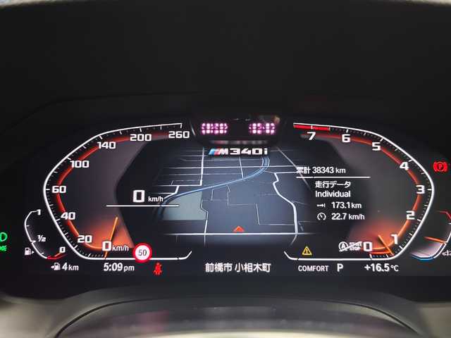 ＢＭＷ Ｍ３４０ｉ xDrive 群馬県 2019(令1)年 3.9万km サファイアブラックP パーキングアシストプラス/ハーマンカードンサウンド/ヘッドアップディスプレイ/黒革シート/アップルカープレイ/純正前後ドラレコ/19インチAW/純正ナビ/全方位カメラ/ETC2.0/スマートキー