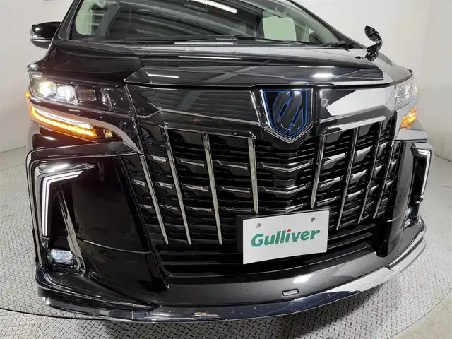 トヨタ アルファードハイブリット SR Cパッケージ 大阪府 2020(令2)年 4.2万km ブラック モデリスタフルエアロ　サンルーフ　デジタルインナーミラー　BSM　モデリスタAW　AC100W　フリップダウンモニター　ナビキット　CD/DVDデッキ　パワーバックドア　衝突軽減ブレーキ　パワーシート