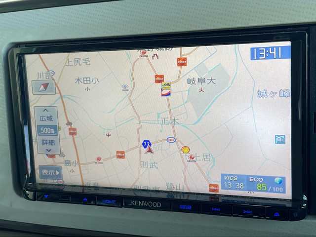 ダイハツ ムーヴ キャンバス G メイクアッフ SA Ⅱ 岐阜県 2017(平29)年 4.9万km パールホワイトⅢ/ナチュラルベージュマイカメタリック 2トーン 禁煙車/社外ナビ/両側パワースライドドア/レーンキープアシスト/衝突軽減ブレーキ/バックカメラ/後方センサー/社外ETC/盗難防止/純正フロアマット/ドアバイザー/プッシュスタート/フォグライト/LEDヘッドライト/オートライト/オートエアコン/スマートキー/スペアキー