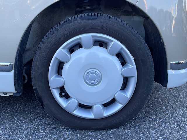 ダイハツ ムーヴ キャンバス G メイクアッフ SA Ⅱ 岐阜県 2017(平29)年 4.9万km パールホワイトⅢ/ナチュラルベージュマイカメタリック 2トーン 禁煙車/社外ナビ/両側パワースライドドア/レーンキープアシスト/衝突軽減ブレーキ/バックカメラ/後方センサー/社外ETC/盗難防止/純正フロアマット/ドアバイザー/プッシュスタート/フォグライト/LEDヘッドライト/オートライト/オートエアコン/スマートキー/スペアキー