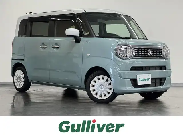 スズキ ワゴンＲ スマイル HYBRID S 三重県 2023(令5)年 0.7万km オフブルーメタリック/ホワイト2トーン マイルドハイブリッド/FF/インパネCVT/純正 8インチナビ CN-HZ885/（FM/AM/CD/DVD/iPod/USB/SD/MEMORY MUSIC/Bluetooth/TV/CarPlay/AndroidAuto）/【OP】全方位モニター/両側パワースライドドア/ビルトイン ETC/安全/・デュアルカメラブレーキサポート/・車線逸脱警報機能/・ふらつき警報/・リヤパーキングセンサー/・誤発進抑制機能/・後方誤発進抑制機能/・後退時ブレーキアシスト/など/装備/・【OP】2トーンルーフパッケージ：オフブルーメタリック/ホワイト2トーン［DAD］/・シートヒーター（D）/・オートエアコン/・オートライト/・ハイビームアシスト/・プッシュスタート/・ステアリングスイッチ/・充電用USBジャック（type-A x2）/・ベンチシート/・純正ホイールキャップ（14インチスチールホイール）/・保/取/・スマートキーx2/など