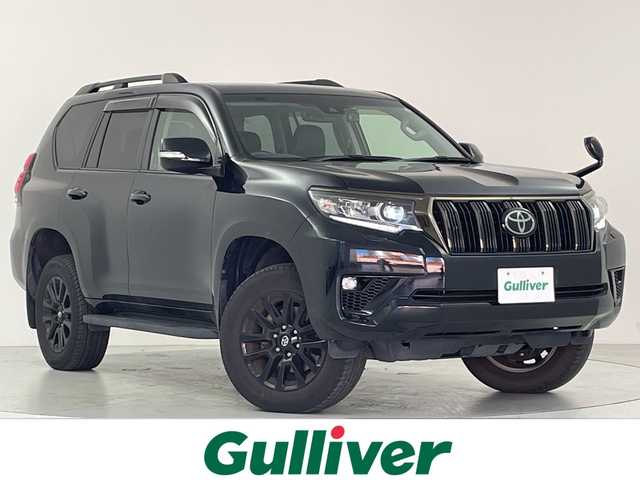 トヨタ ランドクルーザー プラド TX Lパッケージ ブラックED 大阪府 2020(令2)年 1.9万km ブラック トヨタセーフティセンス/　・レーンディパーチャーアラート　LDA/　・プリクラッシュセーフティ　PCS/　・ロードサインアシスト　RSA/　・先行車発進/レーダークルーズコントロール/サンルーフ/純正9インチメモリーナビ/　CD/DVD/Bluetooth/フルセグTV/バックカメラ/レザーシート/前席パワーシート/前席シートヒーター／エアシート/LEDオートライト/フォグランプ/オートマチックハイビーム/ビルトインETC/電動格納サードシートコーナーセンサー/フロアマット
