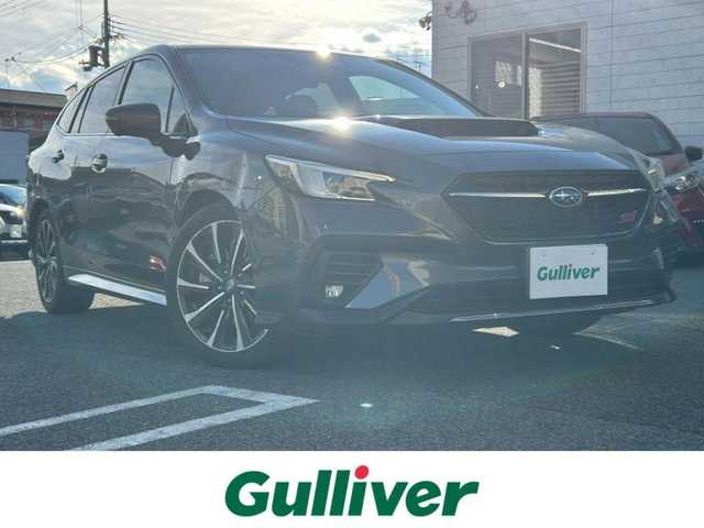 スバル レヴォーグ STIスポーツ EX ブラックインテリアセレ 奈良県 2024(令6)年 2.1万km マグネタイトグレーメタリック ワンオーナー/ハーマンカードン/メーカーナビ/フルセグTV/BT/AppleCarPlay/AndroidAuto/USB/全方位/バックカメラ/アイサイト/全車速追従機能付クルーズコントロール/車線中央維持・先行者追従操舵機能/プリクラッシュブレーキ/車線逸脱抑制機能/前後誤発信抑制制御/車線逸脱/ふらつき警報/青信号/先行者発進お知らせ/RAB/SRVD/SRH/ADB/アイサイトX/渋滞時ハンズオフ/発進アシスト/アクティブレーンチェンジアシスト/カーブ前/料金所前速度制御/デジタルインナーミラー/ハーフレザーシート/シートヒーター/純正フロアマット/前後ドラレコ/ETC/電動リアゲート