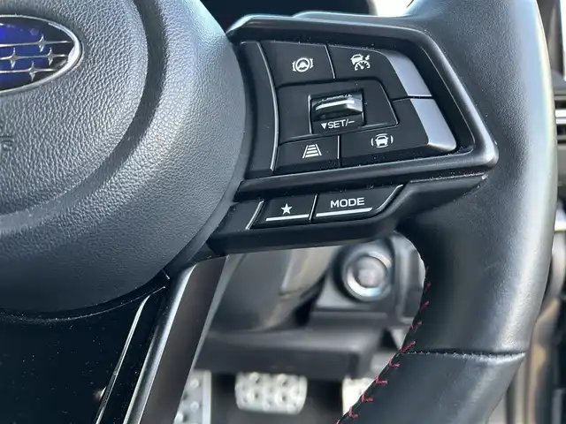 スバル レヴォーグ STIスポーツ EX ブラックインテリアセレ 奈良県 2024(令6)年 2.1万km マグネタイトグレーメタリック ワンオーナー/ハーマンカードン/メーカーナビ/フルセグTV/BT/AppleCarPlay/AndroidAuto/USB/全方位/バックカメラ/アイサイト/全車速追従機能付クルーズコントロール/車線中央維持・先行者追従操舵機能/プリクラッシュブレーキ/車線逸脱抑制機能/前後誤発信抑制制御/車線逸脱/ふらつき警報/青信号/先行者発進お知らせ/RAB/SRVD/SRH/ADB/アイサイトX/渋滞時ハンズオフ/発進アシスト/アクティブレーンチェンジアシスト/カーブ前/料金所前速度制御/デジタルインナーミラー/ハーフレザーシート/シートヒーター/純正フロアマット/前後ドラレコ/ETC/電動リアゲート