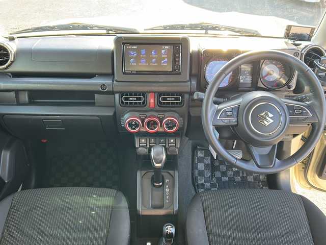 スズキ ジムニー XC 香川県 2020(令2)年 3.4万km シフォンアイボリーメタリックブラック2トーンルーフ 社外ナビ（フルセグTV/CD/DVD/BT)/バックカメラ/前方ドライブレコーダー/シートヒーター/ミラーヒーター/オートライト/ETC/4WD/スマートキー