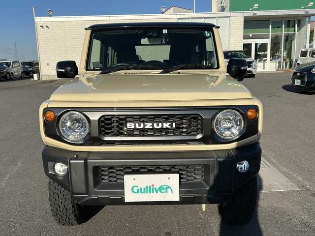 スズキ ジムニー XC 香川県 2020(令2)年 3.4万km シフォンアイボリーメタリックブラック2トーンルーフ 社外ナビ（フルセグTV/CD/DVD/BT)/バックカメラ/前方ドライブレコーダー/シートヒーター/ミラーヒーター/オートライト/ETC/4WD/スマートキー