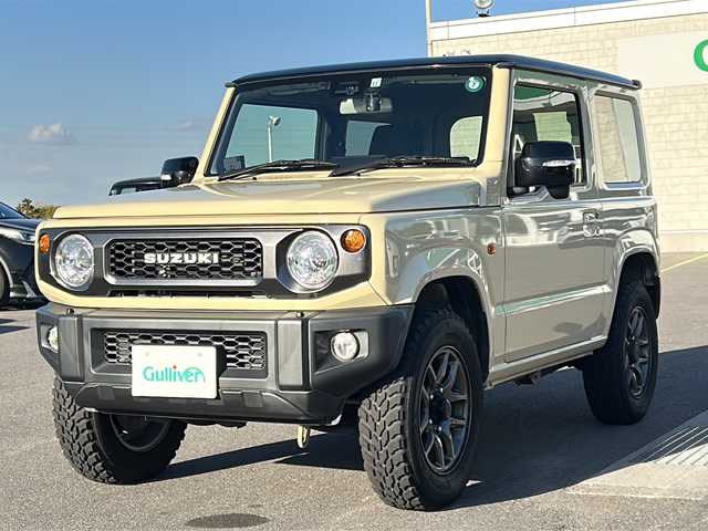スズキ ジムニー XC 香川県 2020(令2)年 3.4万km シフォンアイボリーメタリックブラック2トーンルーフ 社外ナビ（フルセグTV/CD/DVD/BT)/バックカメラ/前方ドライブレコーダー/シートヒーター/ミラーヒーター/オートライト/ETC/4WD/スマートキー