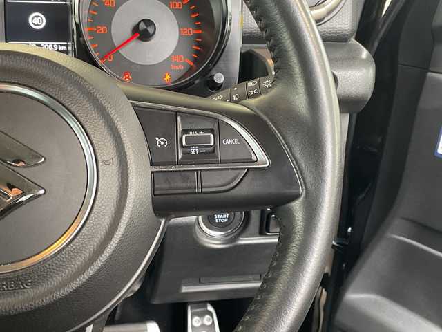 スズキ ジムニー XC 兵庫県 2018(平30)年 5.3万km ブルーイッシュブラックパール3 SDナビ/(CD、DVD、BT)/バックカメラ/LEDヘッドランプ /クルーズコントロールシステム/プッシュスタート/ETC/ステアリングオーディオスイッチ/ヒーテッドドアミラー/革巻きステアリング