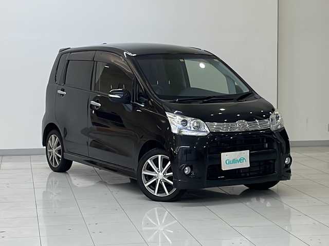 ダイハツ ムーヴ カスタム X LTD 新潟県 2012(平24)年 7.4万km ブラックマイカメタリック 4WD/純正SDナビ/CD/AUX/ワンセグテレビ/バックカメラ/ETC/ベンチシート/スマートキー/プッシュスタート/キセノンヘッドライト/フォグランプ/社外15インチアルミホイール