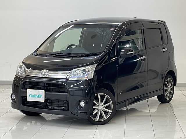 ダイハツ ムーヴ カスタム X LTD 新潟県 2012(平24)年 7.4万km ブラックマイカメタリック 4WD/純正SDナビ/CD/AUX/ワンセグテレビ/バックカメラ/ETC/ベンチシート/スマートキー/プッシュスタート/キセノンヘッドライト/フォグランプ/社外15インチアルミホイール