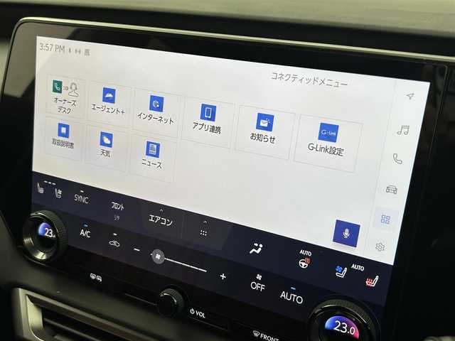 レクサス ＲＸ 350 Fスポーツ 群馬県 2023(令5)年 2.2万km グラファイトブラックガラスフレーク パノラマルーフ　純正１４インチナビ　パノラミックビューモニター　レーダークルーズコントロール　ＬＥＤライト　パワーシート　シートヒーター　ベンチレーション　純正２１インチＡＷ　ＥＴＣ２．０　禁煙車