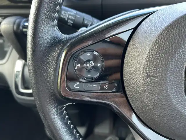 ホンダ Ｎ ＢＯＸ カスタム G L ターボ ホンダセンシング 静岡県 2018(平30)年 3.2万km プレミアムグラマラスブロンズP 純正8インチナビ/　（フルセグTV/Bluetooth/DVD/CD）/ホンダセンシング/衝突軽減ブレーキ/レーダークルーズコントロール/横滑り防止装置/バックカメラ/両側パワースライドドア/ハーフレザー/ビルトインETC/前方ナビ連動ドライブレコーダー/プッシュスタート/スマートキー/オートマチックハイビーム/オートライト/LEDヘッドライト/純正フロアマット/純正15インチアルミホイール/保証書/取扱説明書