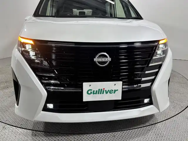 日産 セレナ e－パワー ハイウェイスター V 大阪府 2025(令7)年 0.1千km プリズムホワイト 登録済未使用車 ProPILOT 純正12.3incナビTV 360カメラ 後席モニター デジタルインナーミラー ETC2.0 ハーフレザー 衝突軽減 レーダーC BSM クリアランスソナー ワイヤレス充電
