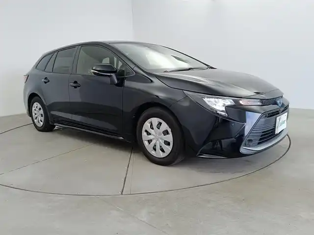 トヨタ カローラツーリング ハイブリッド G 愛知県 2022(令4)年 3.6万km ブラック 純正ディスプレイオーディオ/(ナビ/フルセグ/BT/アップルカープレイ)/バックカメラ/クリアランスソナー/レーダークルーズコントロール/トヨタセーフティセンス/ビルトインETC/LEDヘッドライト/オートライト/オートハイビーム/電子パーキング/ブレーキホールド/ステアリングスイッチ/ドライブモード/カーテンエアバック/プッシュスタート/スマートキー/革ステアリング