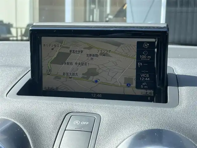 アウディ Ｓ１ 福岡県 2015(平27)年 7.3万km 黒 純正ナビ/ワンセグTV/Bluetooth/ETC/コーナセンサー/オートライト/HIDヘッドライト/純正18インチアルミホイール/ハーフレザーシート/革巻きステアリング/ステアリングスイッチ/プッシュスタート