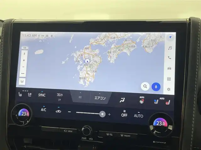 トヨタ アルファードハイブリット Z 熊本県 2024(令6)年 1.6万km プラチナホワイトパールマイカ ユニバーサルステップ　/純正ディスプレイオーディオ　/全周囲カメラ　/ビルトインETC2.0/純正13.2インチフリップダウンモニター　/社外前後ドライブレコーダー　/両側パワースライドドア　/前後クリアランスソナー　/トヨタセーフティーセンス/・プリクラッシュセーフティ/・レーンディパーチャーアラート/・オートマチックハイビーム/・レーダークルーズコントロール/・ドライバー異常対応システム/・ブラインドスポットモニター/横滑り防止/置くだけ充電/デジタルインナーミラー/パワーバックドア/前後クリアランスソナー/前席シートヒーター/ステアリングヒーター/前席エアーシート/全席パワーシート/2列目オットマン/純正フロアマット/純正１８インチAW/オートライト/LEDヘッドライト/フォグライト/スマートキー/プッシュスタート