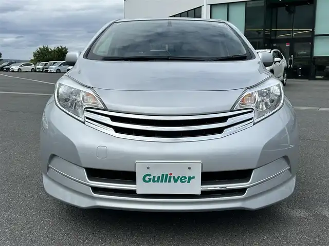 日産 ノート ライダー 奈良県 2012(平24)年 3.2万km ブリリアントシルバー 純正ナビ　[MC312D-W]/バックカメラ/フルセグTV/オーテックAW/社外ETC/リアルーフスポイラー/ドアバイザー