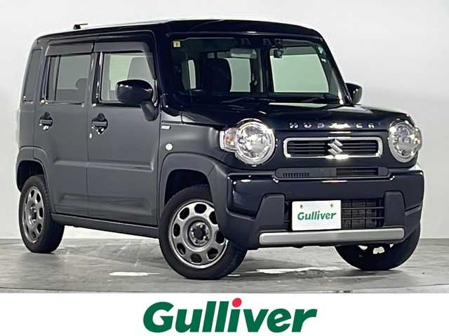 スズキ ハスラー HYBRID G 広島県 2023(令5)年 5.9万km ブルーイッシュブラックパール3 禁煙車/デュアルカメラブレーキサポート/車線逸脱警報/レーンキープアシスト/リアコーナーセンサー/レーダークルーズコントロール/純正ナビ/・ワンセグ/CD・DVD/Bluetooth/SD/バックカメラ/シートヒーター/社外LEDヘッドライト/前方ドライブレコーダー（DRV-353C）/ETC/W+サイド+カーテンエアバック
