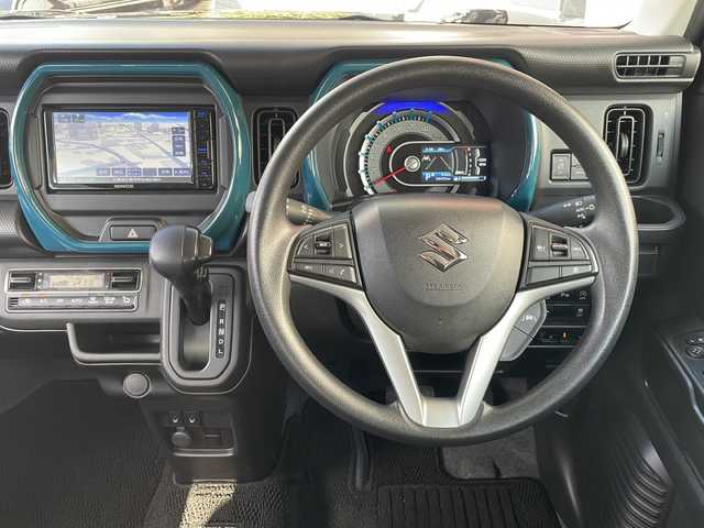 スズキ ハスラー HYBRID G 広島県 2023(令5)年 5.9万km ブルーイッシュブラックパール3 禁煙車/デュアルカメラブレーキサポート/車線逸脱警報/レーンキープアシスト/リアコーナーセンサー/レーダークルーズコントロール/純正ナビ/・ワンセグ/CD・DVD/Bluetooth/SD/バックカメラ/シートヒーター/社外LEDヘッドライト/前方ドライブレコーダー（DRV-353C）/ETC/W+サイド+カーテンエアバック
