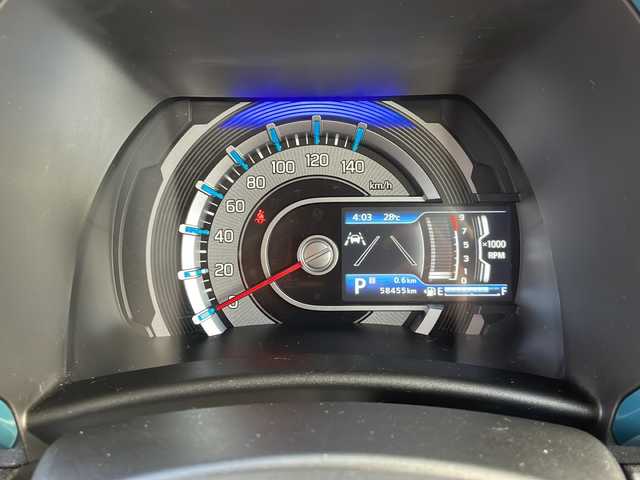 スズキ ハスラー HYBRID G 広島県 2023(令5)年 5.9万km ブルーイッシュブラックパール3 禁煙車/デュアルカメラブレーキサポート/車線逸脱警報/レーンキープアシスト/リアコーナーセンサー/レーダークルーズコントロール/純正ナビ/・ワンセグ/CD・DVD/Bluetooth/SD/バックカメラ/シートヒーター/社外LEDヘッドライト/前方ドライブレコーダー（DRV-353C）/ETC/W+サイド+カーテンエアバック