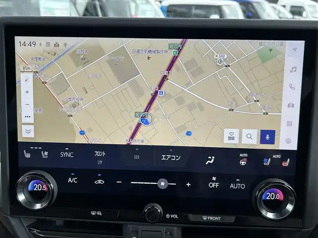 レクサス ＧＸ 550 バージョンL 愛知県 2025(令7)年 0.2万km ソニッククォーツ パノラマルーフ/マークレビンソンサウンドシステム/デジタルインナーミラー /クールBOX/純正14インチコネクティッドナビ/フルセグTV/BT/HDMI/パノラミックビューモニター/ビルトイン2.0ETC/純正22インチAW/オートステップ/レクサスチームメイト/レクサスセーフティシステム＋/ブラインドスポットモニター/ヘッドアップディスプレイ/レーダークルーズコントロール/パワーバックドア/ブラウンレザーシート/前席パワーシート（D席メモリー付き）/前席シートヒーター/エアシート/ハンドルヒーター /取説、保証書/スペアキー