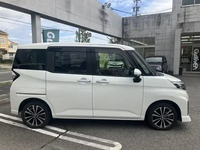 トヨタ ルーミー カスタムG－T 愛知県 2023(令5)年 1.5万km パールホワイトⅢ スマートアシスト/衝突回避支援ブレーキサポート/アルパインメモリーナビTV/DVDビデオ&CD/地デジ　フルセグ/Bluetoothオーディオ/バックカメラ/スマートキー/プッシュスタート/両側パワースライドドア/LEDヘッドライト/オートライト/クルーズコントロール/電動パーキング/ステアリングスイッチ/保証書取説有り