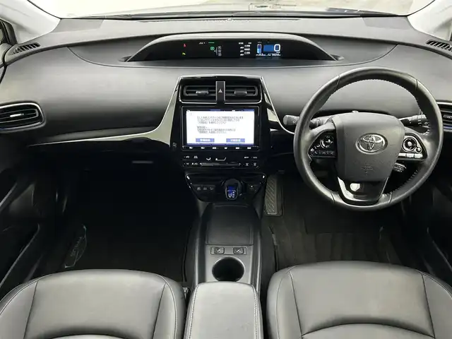 トヨタ プリウス S ツーリングセレクション 群馬県 2020(令2)年 9.5万km アティチュードブラックマイカ 純正９インチナビ　バックカメラ　レーダークルーズコントロール　ＬＥＤ　ＡＨＢ　シートヒーター　純正１７インチＡＷ　ステアリングリモコン　ドライブレコーダー　ＥＴＣ　スマートキー　クリアランスソナー