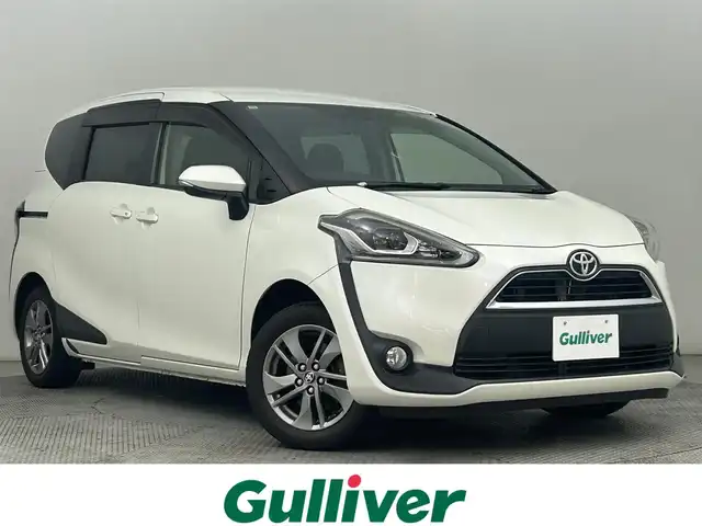 トヨタ シエンタ G 道央・札幌 2015(平27)年 5.3万km ホワイトパールクリスタルシャイン ・４WD/・寒冷地仕様/・純正ＳＤナビゲーション/　ＣＤ／ＤＶＤ／ＳＤ／ワンセグ／ＢＴ/・両側パワースライドドア/・バックカメラ/・ＬＥＤヘッドライト/・オートライト/・フロントフォグランプ/・横滑り防止装置/・純正ＡＷ１５インチ/・純正フロアマット/・スマートキー/・プッシュスタート/・スペアキー１本/・ワイパーデアイサー/・ウォークスルー/・チップアップシート/・ドアバイザー/・ステアリングスイッチ/・社外AW15インチ冬タイヤ積込（185/60/15）/・取説有