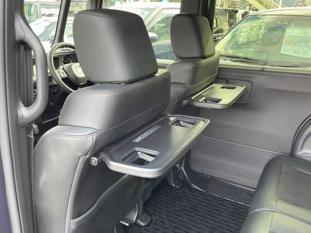 ホンダ Ｎ ＢＯＸ カスタム ターボ 長野県 2023(令5)年 1.5万km トワイライトミストブラックパール 禁煙車/4WD/純正ナビ//Bluetooth/CD/DVD/フルセグTV/USB入力端子(タイプCあり)/両側パワースライドドア/ハーフレザーシート/前席シートヒーター/ETC/純正AW15インチ/ホンダセンシング/・衝突軽減ブレーキ/・先行者発進お知らせ機能/・路外逸脱抑制機能/・レーダークルーズコントロール/アイドリングストップ/電動パーキングブレーキ/ブレーキホールド/パドルシフト/LEDヘッドライト/オートマチックハイビーム/プッシュスタート/スマートキー