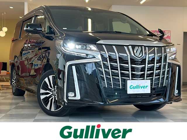 トヨタ アルファード S Cパッケージ 岐阜県 2022(令4)年 2.1万km ブラック サンルーフ/フリップダウンモニター/レーダークルーズコントロール/バックカメラ/ETC/両側パワースライドドア/パワーバックドア/フルセグテレビ/Bluetooth/パワーシート/メモリーシート/レーンアシスト/コーナーセンサー/革シート/シートヒーター/ベンチレーション/オットマン/純正アルミ18インチ/コーナーセンサー/ステアリングヒーター/プッシュスタート