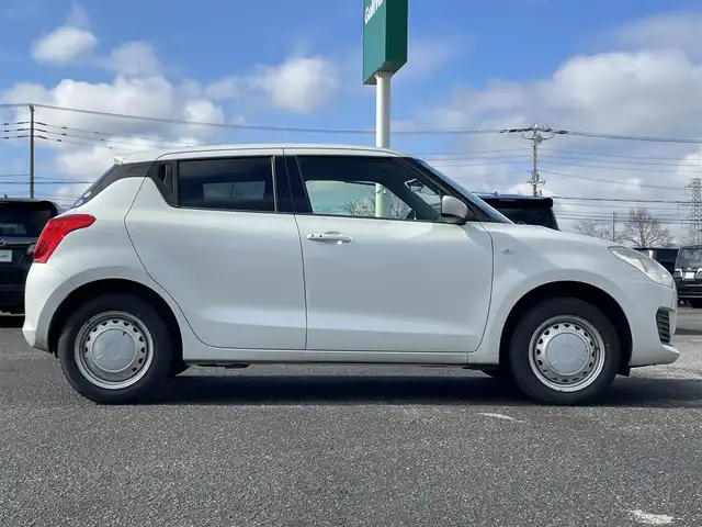 スズキ スイフト XG 道央・札幌 2017(平29)年 12.7万km ピュアホワイトP 4WD/社外CDプレイヤー/FM/AM/CD/AUX/横滑り防止システム/電動格納ミラー/D・N席シートヒーター/社外フロアマット/スマートキー/プッシュスタート