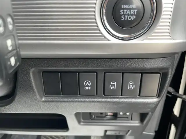 スズキ スペーシア カスタム HYBRID XS ターボ 千葉県 2020(令2)年 3.6万km ブルーイッシュブラックパール3 デュアルセンサーブレーキサポート/純正SDナビ【KXM-E505W】/・CD/DVD/MSV/Bluetooth/フルセグ/バックカメラ/両後パワースライドドア/ハーフレザーシート/運転席シートヒーター/クルーズコントロール/車線逸脱警報/スマートキー/社外前後ドライブレコーダー【ZDR025】/純正ビルトインETC/パドルシフト/コーナーセンサー/純正LEDヘッドライト/フォグランプ/純正15インチアルミホイール/本革巻きステアリング/ドアバイザー/サイド＆カーテンエアバッグ/新車時保証書＆取扱説明書