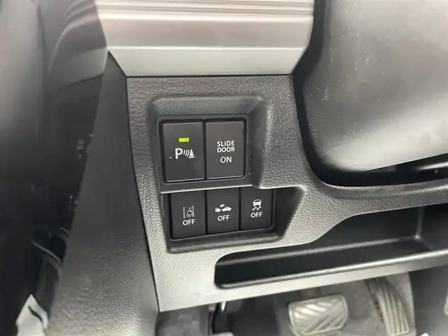 スズキ スペーシア カスタム HYBRID XS ターボ 千葉県 2020(令2)年 3.6万km ブルーイッシュブラックパール3 デュアルセンサーブレーキサポート/純正SDナビ【KXM-E505W】/・CD/DVD/MSV/Bluetooth/フルセグ/バックカメラ/両後パワースライドドア/ハーフレザーシート/運転席シートヒーター/クルーズコントロール/車線逸脱警報/スマートキー/社外前後ドライブレコーダー【ZDR025】/純正ビルトインETC/パドルシフト/コーナーセンサー/純正LEDヘッドライト/フォグランプ/純正15インチアルミホイール/本革巻きステアリング/ドアバイザー/サイド＆カーテンエアバッグ/新車時保証書＆取扱説明書