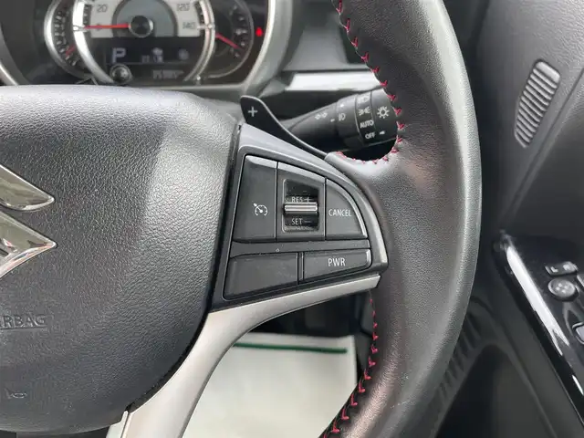 スズキ スペーシア カスタム HYBRID XS ターボ 千葉県 2020(令2)年 3.6万km ブルーイッシュブラックパール3 デュアルセンサーブレーキサポート/純正SDナビ【KXM-E505W】/・CD/DVD/MSV/Bluetooth/フルセグ/バックカメラ/両後パワースライドドア/ハーフレザーシート/運転席シートヒーター/クルーズコントロール/車線逸脱警報/スマートキー/社外前後ドライブレコーダー【ZDR025】/純正ビルトインETC/パドルシフト/コーナーセンサー/純正LEDヘッドライト/フォグランプ/純正15インチアルミホイール/本革巻きステアリング/ドアバイザー/サイド＆カーテンエアバッグ/新車時保証書＆取扱説明書