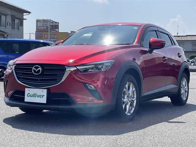 マツダ ＣＸ－３ 15S ツーリング 広島県 2020(令2)年 5.1万km ソウルレッドクリスタルM 純正SDナビ/Bluetooth/CD/フルセグTV/DVD/USB/AUX/Applecarplay/androidauto/全周囲カメラ/ドアバイザー/スマートシティーブレーキサポート/車線逸脱警報装置/前後ドラレコ/ETC/アイドリングストップ/ドアバイザー