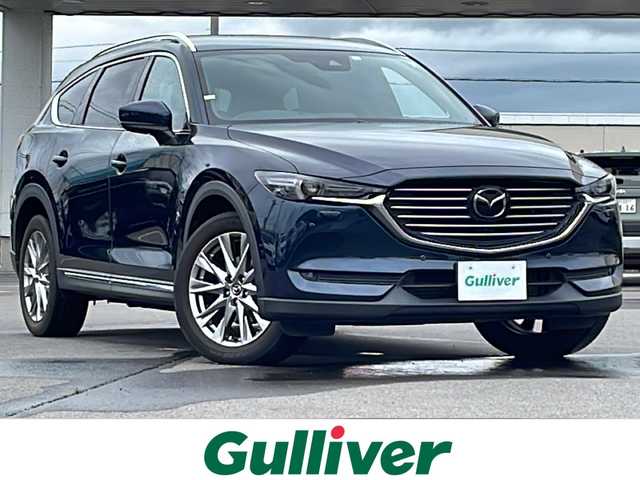 マツダ ＣＸ－８ XD Lパッケージ 道北・旭川 2018(平30)年 4.8万km ディープクリスタルブルーマイカ /ワンオーナー//BOSEサウンドシステム//純正ナビ/CD/DVD/BT/SD/TV/USB//全方位カメラ//フリップダウンモニター//レザーシート//前席パワーシート//全席シートヒーター//電動リアゲート//ハンドルヒーター//アイドリングストップ//レーンキープアシスト//4WD//オートライト//オートマチックハイビーム//レーダークルーズコントロール//革巻きステアリング//ステアリングリモコン//ETC2.0//横滑り防止//純正フロアマット//保証書