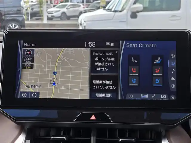 トヨタ ハリアー Z レザーパッケージ 鹿児島県 2020(令2)年 1.1万km ホワイトパールクリスタルシャイン モデリスタエアロ　/社外テール／ブレーキランプ（ネクサスジャパン製）　/社外ダウンサス（ＲＳＲ製Ｔｉ２０００）/社外アルミホイール(Weds/MAVERICK/20インチ)/デジタルインナーミラー　/パノラミックビューモニター　/ＪＢＬプレミアムサウンドシステム/D+N席シートヒーター/D+N席シートベンチレーション/D+N席パワーシート/純正メモリーナビ/Bluetoothオーディオ/パワーバックドア/レーダークルーズコントロール/横滑り防止装置/レーンキープアシスト/前後コーナーセンサー/トヨタセーフティセンス/プッシュスタート/スマートキー/ワンオーナー/純正アルミホイール(18インチ)